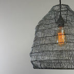 Brassvane beehive wire mesh pendant light additional view 4