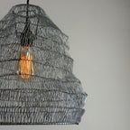 Brassvane beehive wire mesh pendant light additional view 5