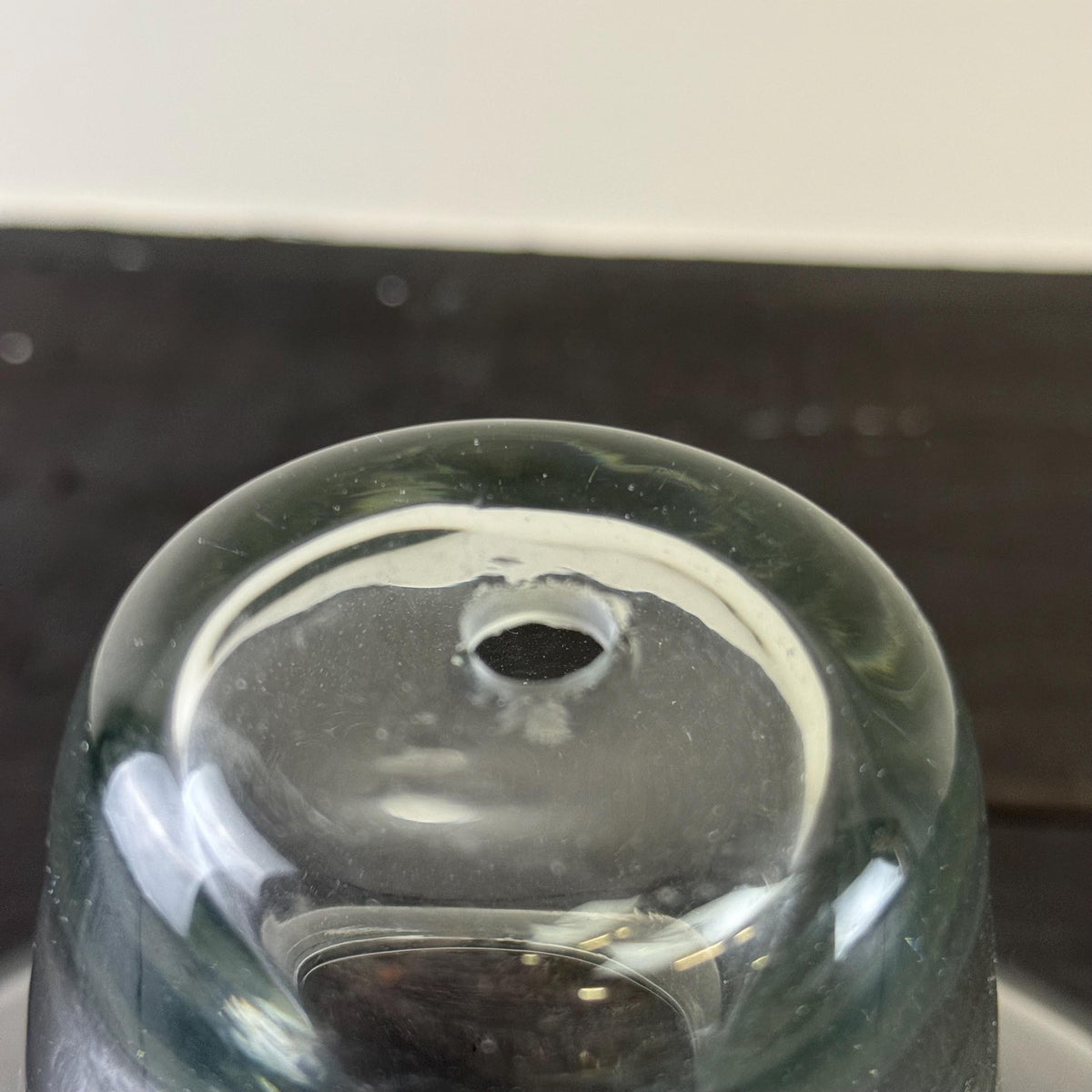 Brassvane solid glass lampshade additional view 6