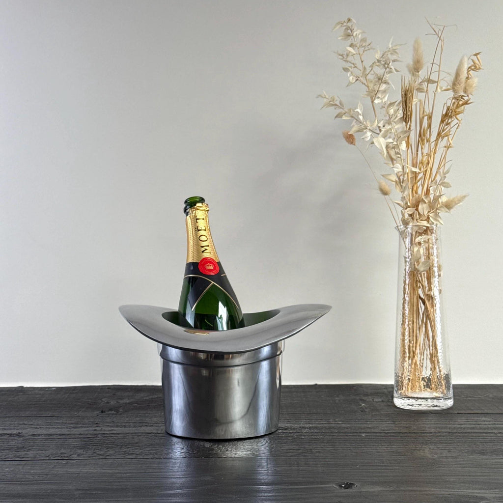 Brassvane top hat champagne ice bucket additional view 4
