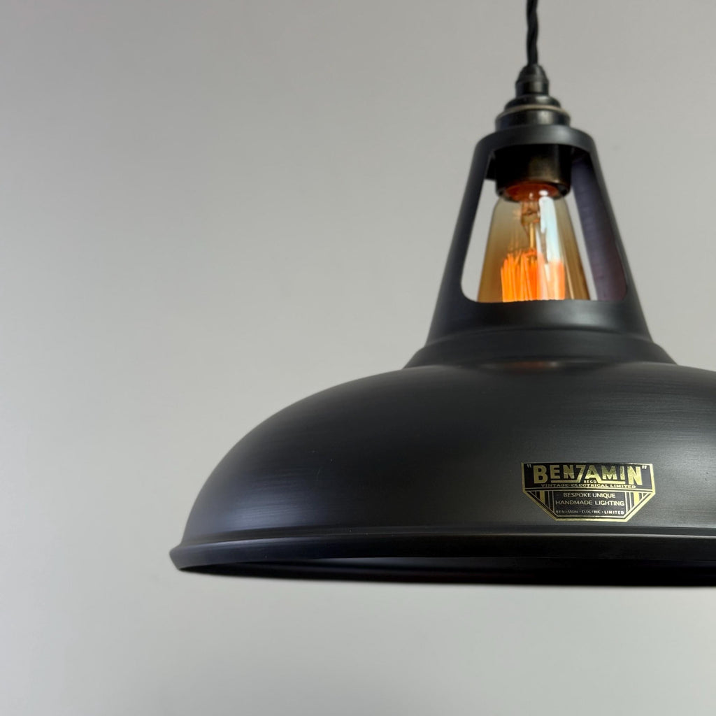 Brassvane pewter gray pendant light additional view 5