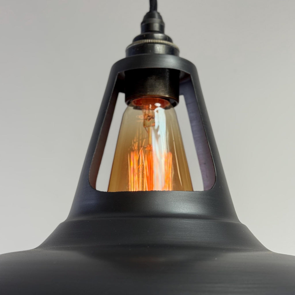Brassvane pewter gray pendant light additional view 8