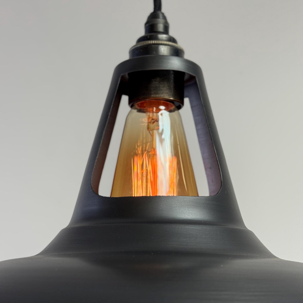 Brassvane pewter gray pendant light additional view 8