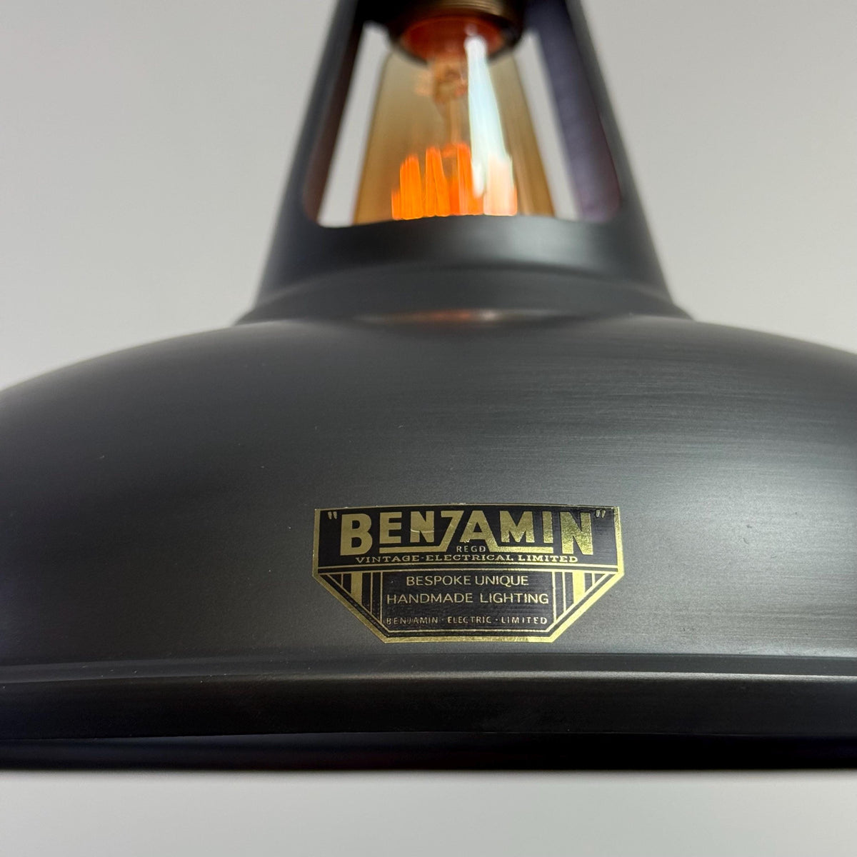 Brassvane pewter gray pendant light additional view 6