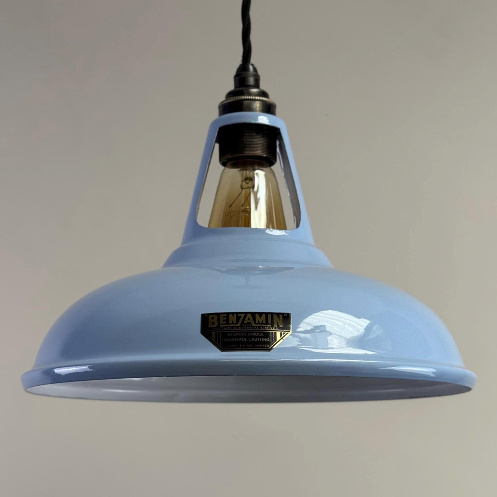 Brassvane blue pendant light additional view 10