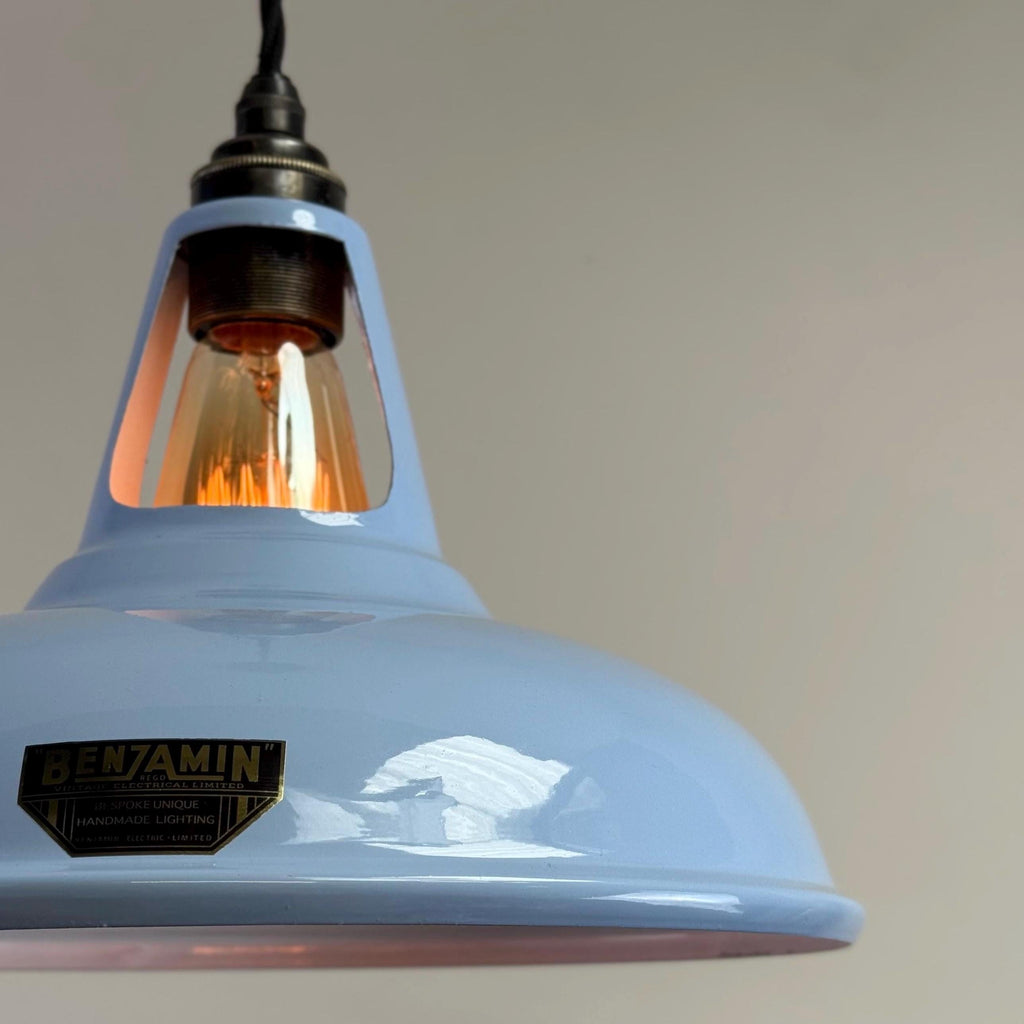 Brassvane blue pendant light additional view 8