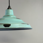 Brassvane copper verdigris pendant light additional view 9