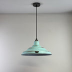 Brassvane copper verdigris pendant light additional view 5