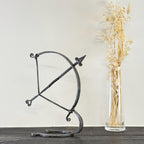 Brassvane wrought iron archer sculpture additional view 5