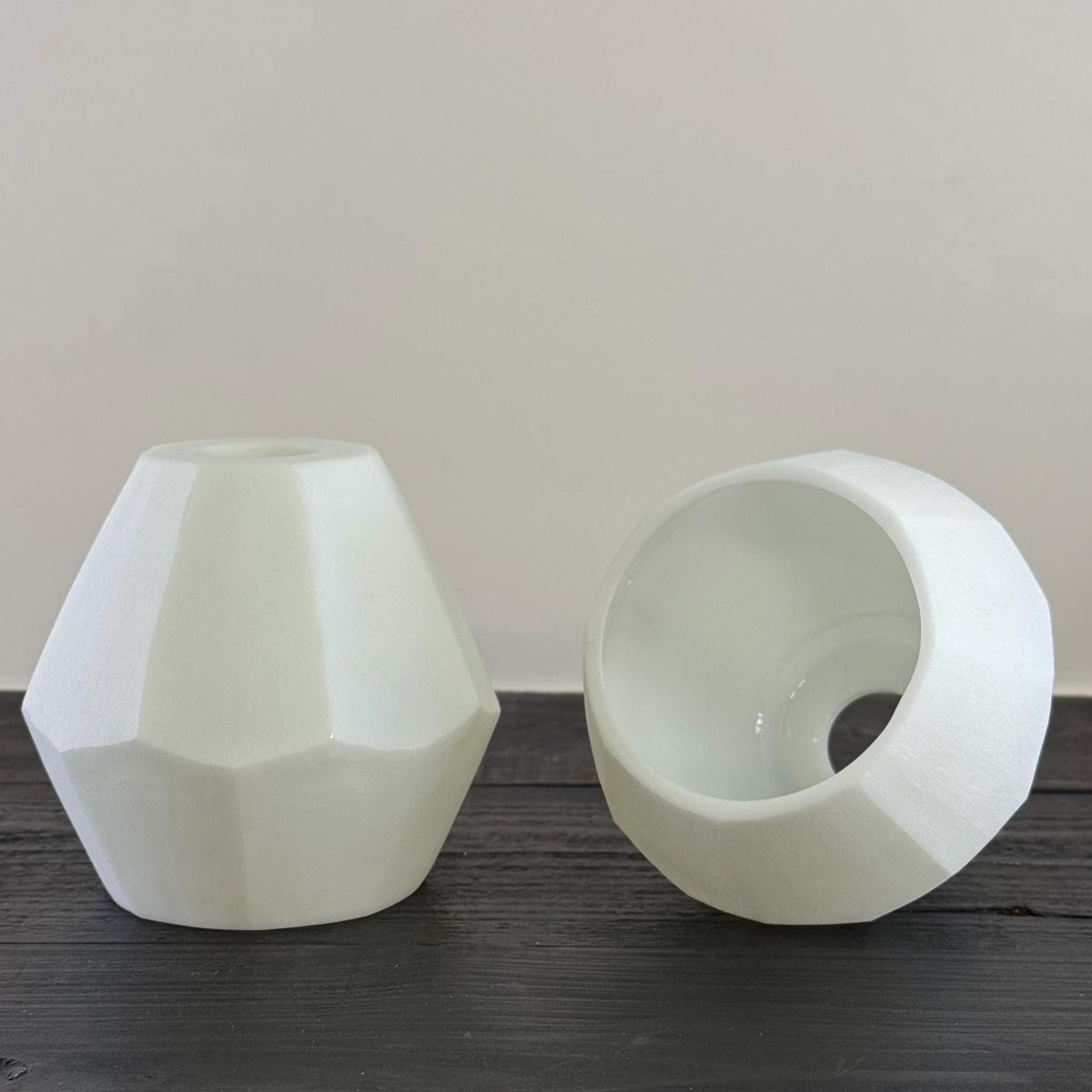 Brassvane white opal glass pendant light additional view 9