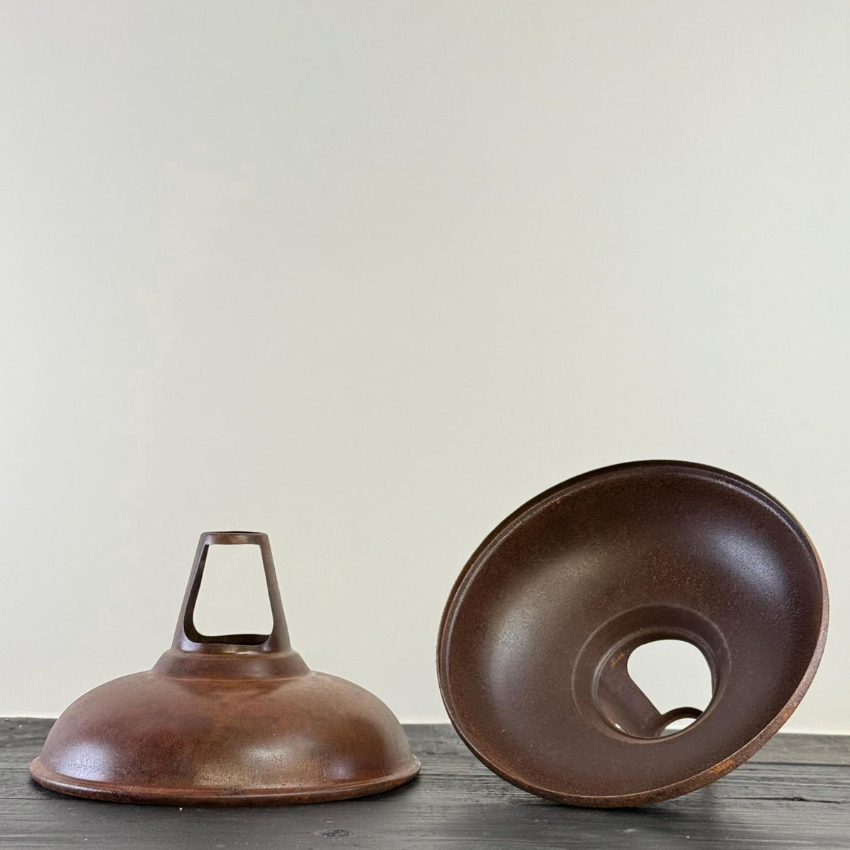 Brassvane rusted steel pendant light additional view 10