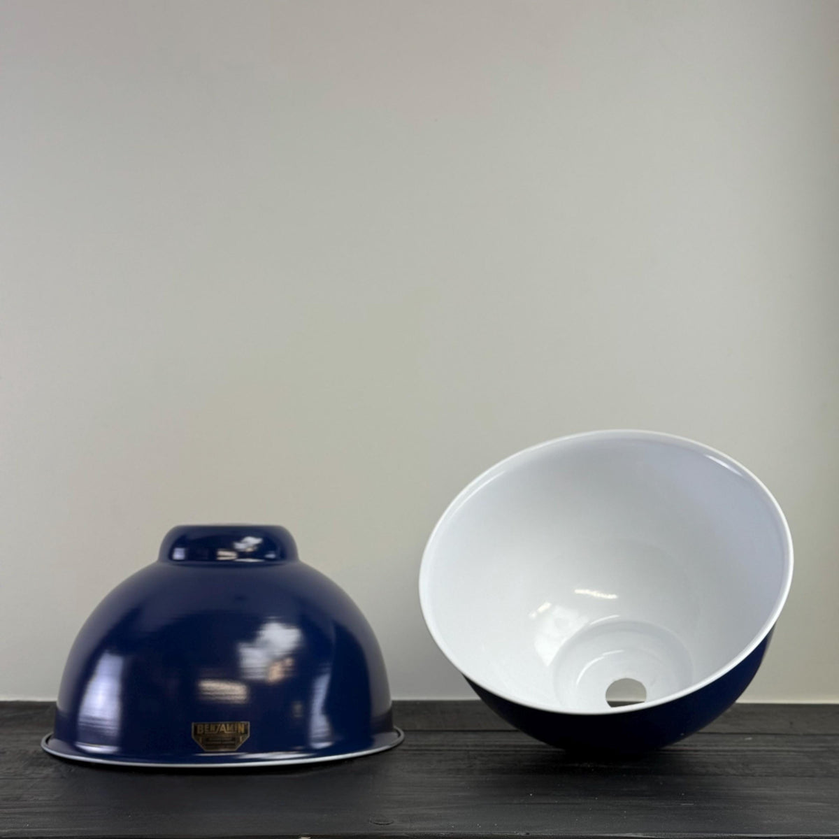 Brassvane royal blue RLM pendant light additional view 9