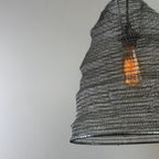 Brassvane beehive wire mesh pendant light additional view 5