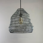 Brassvane beehive wire mesh pendant light additional view 6