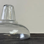 Brassvane solid glass lampshade additional view 3