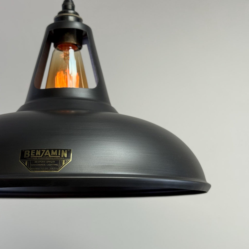 Brassvane pewter gray pendant light additional view 7