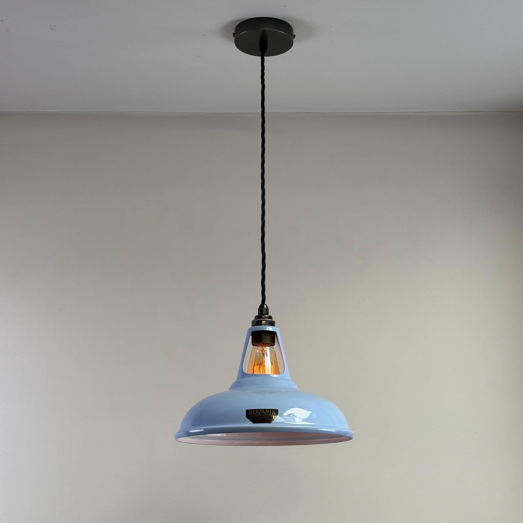 Brassvane blue pendant light additional view 5