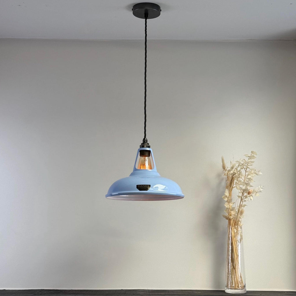 Brassvane blue pendant light additional view 4