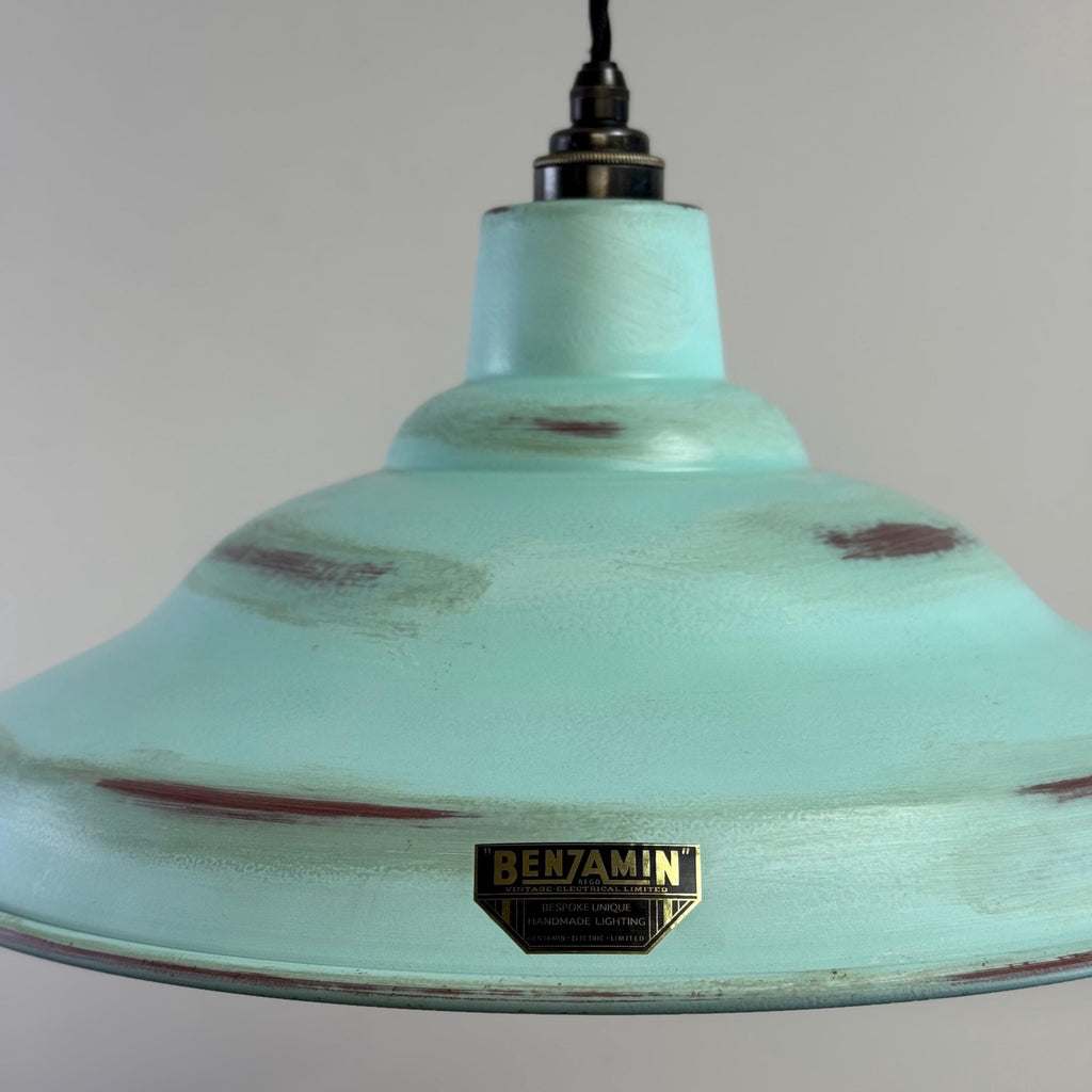 Brassvane copper verdigris pendant light additional view 6