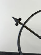 Brassvane wrought iron archer sculpture additional view 7