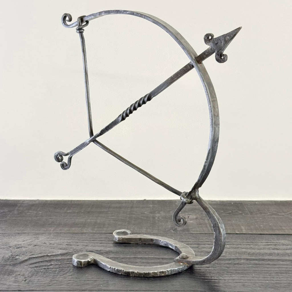 Brassvane wrought iron archer sculpture additional view 4