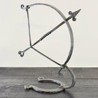 Brassvane wrought iron archer sculpture additional view 4
