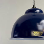 Brassvane royal blue RLM pendant light additional view 6