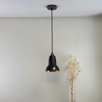 Brassvane matt black and copper pendant light additional view 6