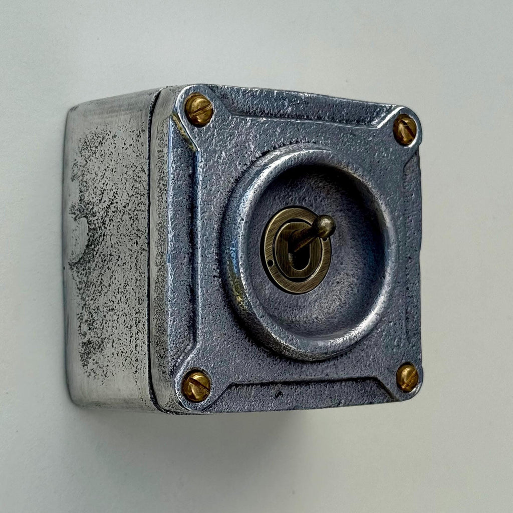 Brassvane conduit toggle light switch additional view 7