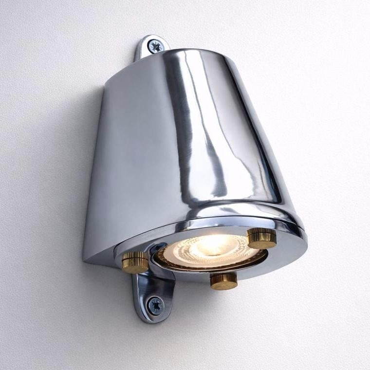 Brassvane polished aluminum outdoor wall light additional view 2