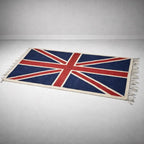 Brassvane union jack jute runner rug additional view 3